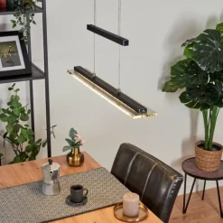 Suspension Junsele LED Noir, 1 lumière