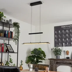 Suspension Junsele LED Noir, 1 lumière