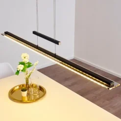 Suspension Junsele LED Noir, 1 lumière