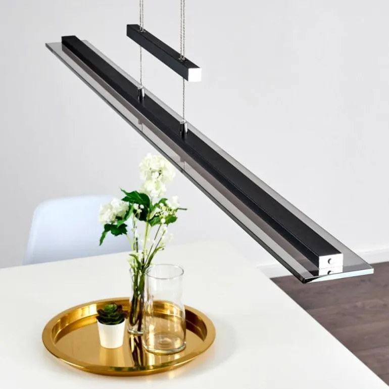 Suspension Junsele LED Noir, 1 lumière