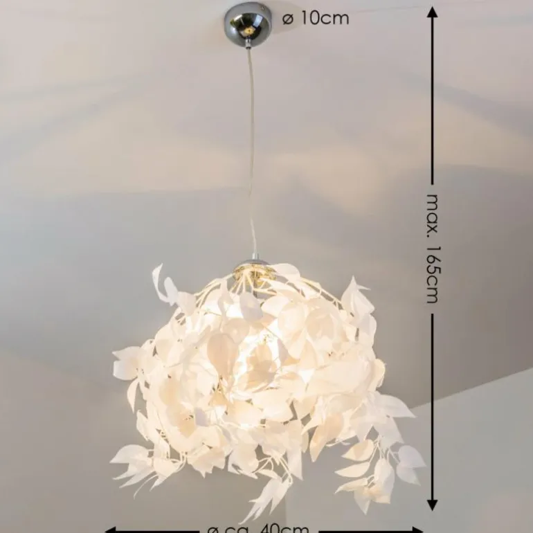 Suspension Kallax Chrome, 1 lumière