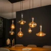 Suspension Karaf Anthracite, 7 lumières