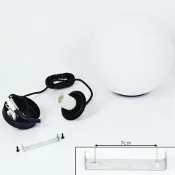 Suspension Karhia Noir, 1 lumière