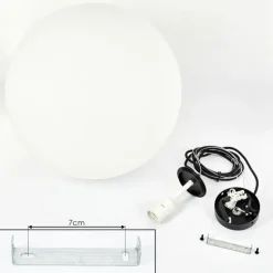 Suspension Karhia Noir, 1 lumière