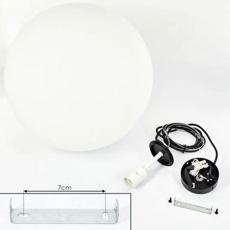 Suspension Karhia Noir, 1 lumière