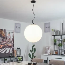 Suspension Karhia Noir, 1 lumière