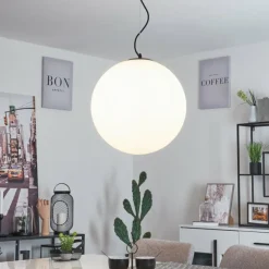 Suspension Karhia Noir, 1 lumière