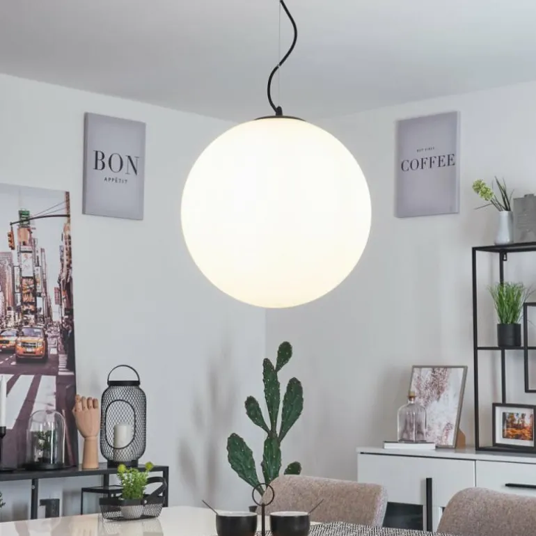 Suspension Karhia Noir, 1 lumière