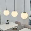Suspension Karhia Noir, 3 lumières