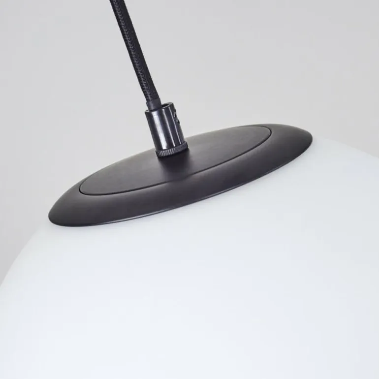 Suspension Karhia Noir, 3 lumières