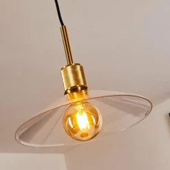 Suspension Karo Laiton, 1 lumière