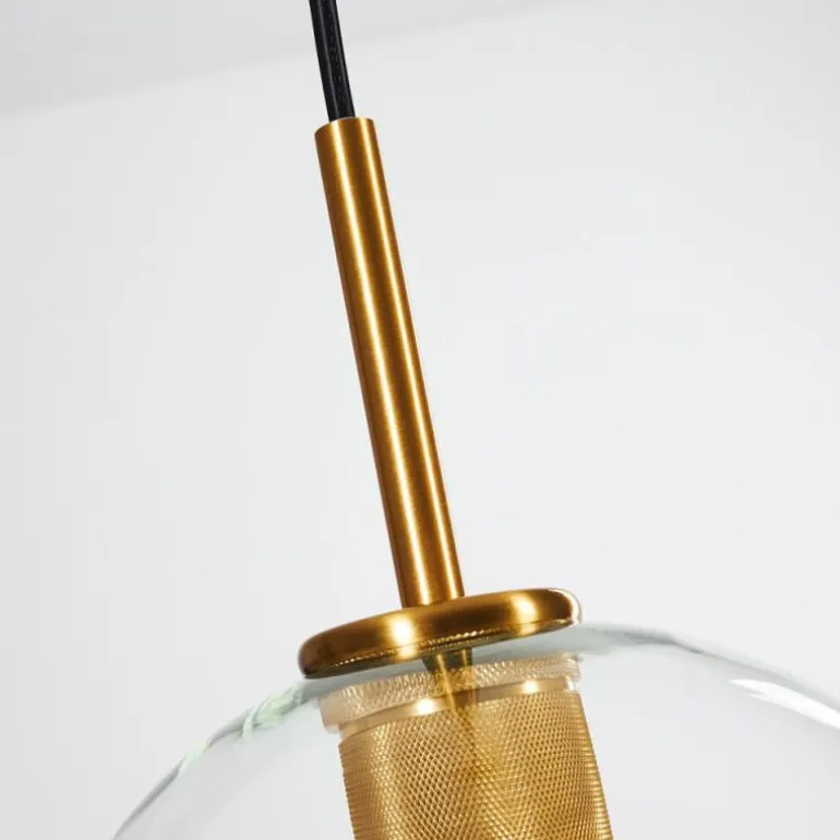 Suspension Karo Laiton, 1 lumière