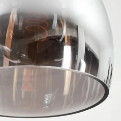 Suspension Kenong Fumé, Noir, 3 lumières