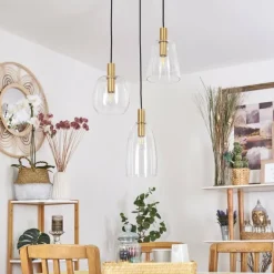 Suspension Kenong Laiton, 3 lumières