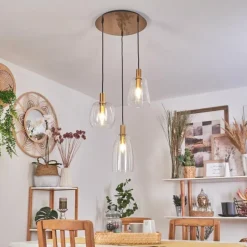 Suspension Kenong Laiton, 3 lumières