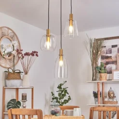 Suspension Kenong Laiton, 3 lumières