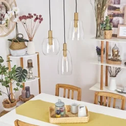 Suspension Kenong Laiton, 3 lumières