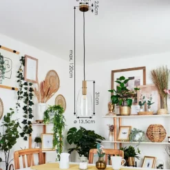 Suspension Kenong Laiton, 1 lumière