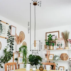 Suspension Kenong Laiton, 1 lumière