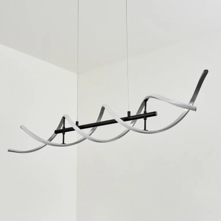 Suspension Khovet LED Noir, 1 lumière