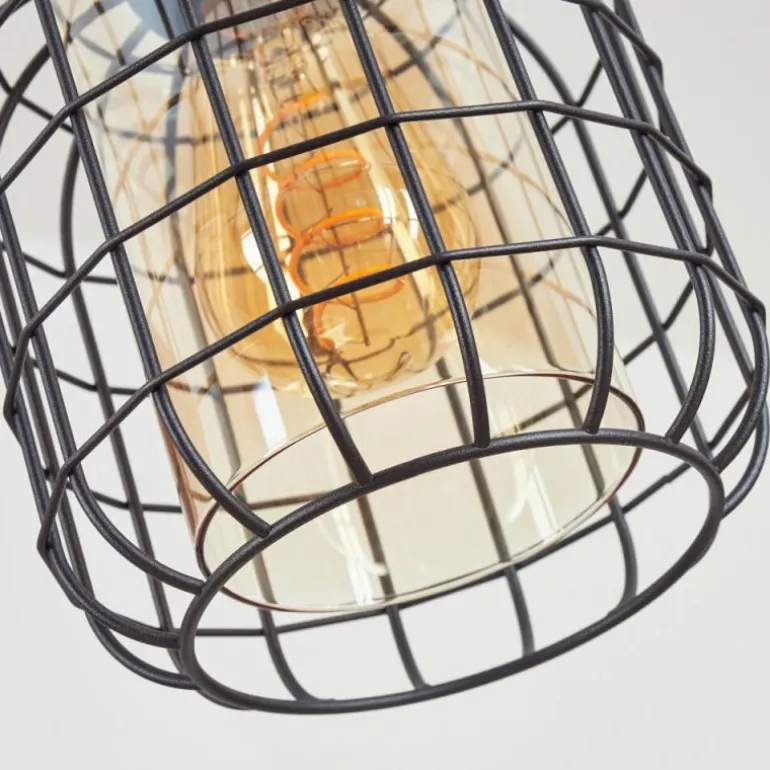 Suspension Kiubneko Noir, 1 lumière