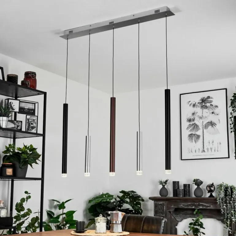 Suspension Krachang LED Aluminium, 1 lumière