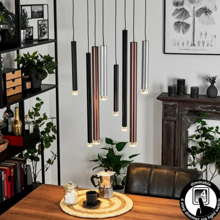 Suspension Krachang LED Aluminium, 1 lumière