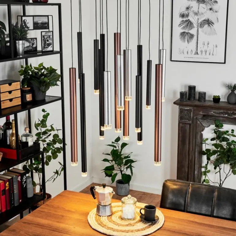 Suspension Krachang LED Aluminium, 1 lumière
