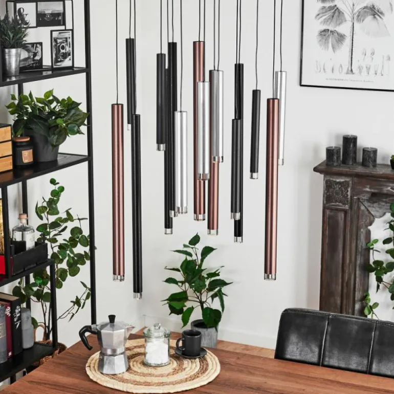 Suspension Krachang LED Aluminium, 1 lumière