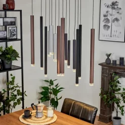 Suspension Krachang LED Aluminium, 1 lumière