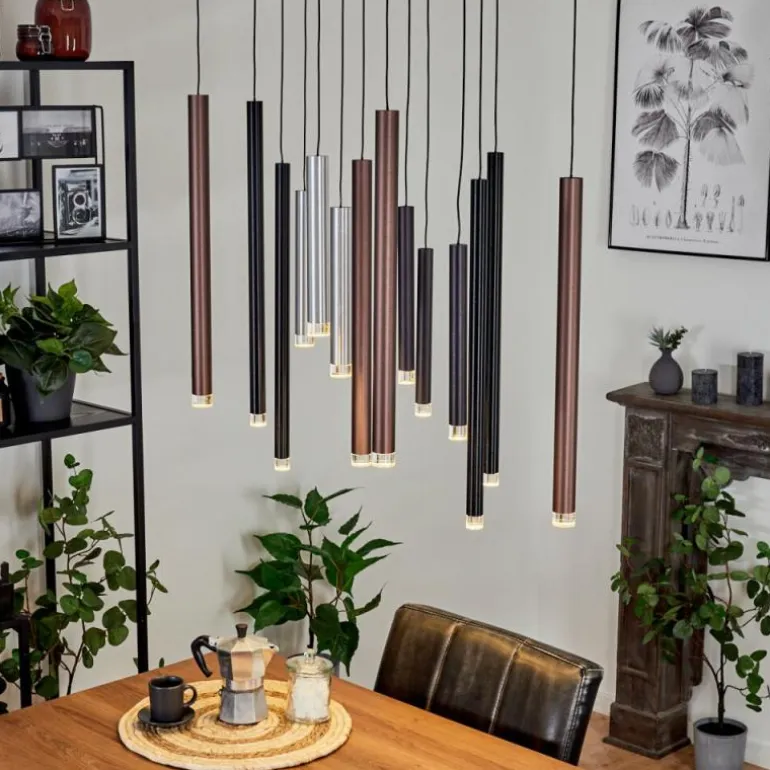 Suspension Krachang LED Aluminium, 1 lumière
