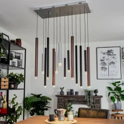 Suspension Krachang LED Aluminium, 1 lumière