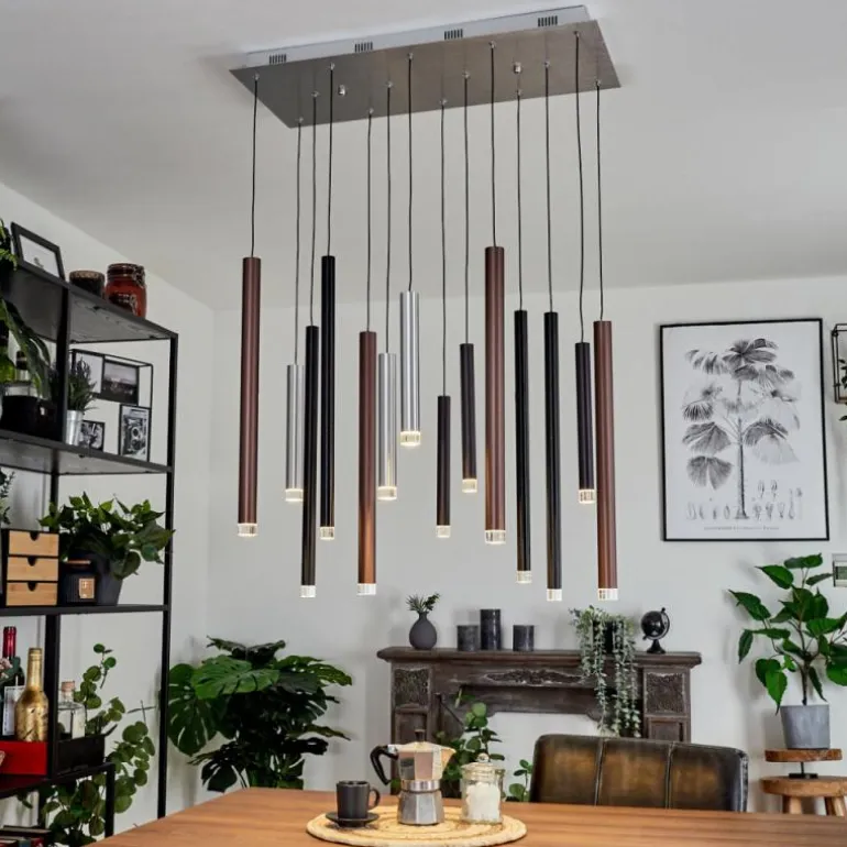 Suspension Krachang LED Aluminium, 1 lumière