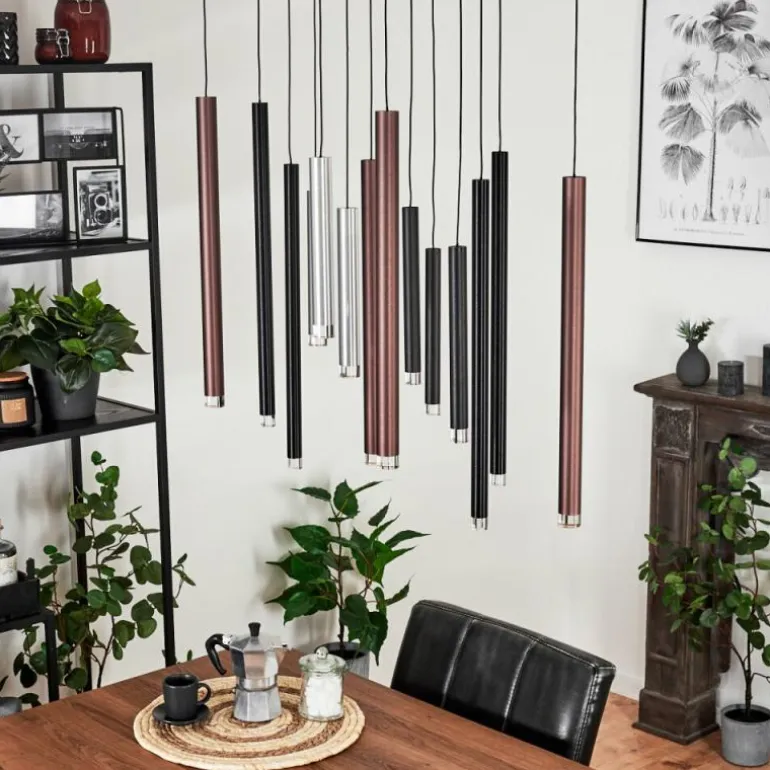 Suspension Krachang LED Aluminium, 1 lumière