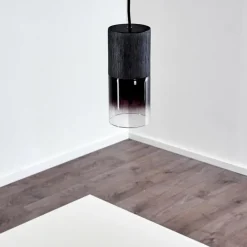 Suspension Kuparuk Noir, 1 lumière