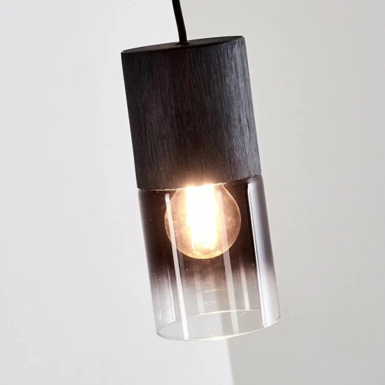 Suspension Kuparuk Noir, 1 lumière