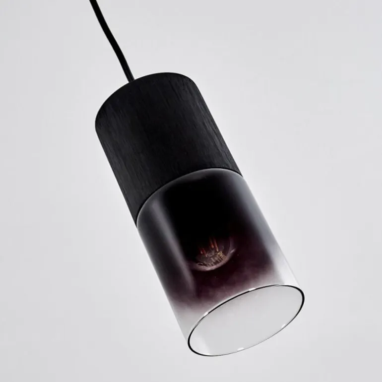 Suspension Kuparuk Noir, 1 lumière