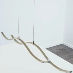 Suspension Kurikko LED Nickel mat, 1 lumière