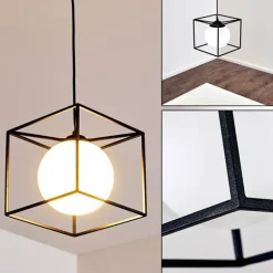 Suspension Legano Noir, 1 lumière