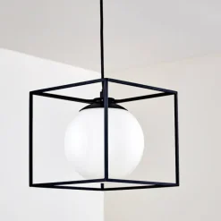 Suspension Legano Noir, 1 lumière