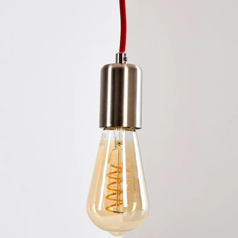 Suspension Lemone Nickel mat, 1 lumière