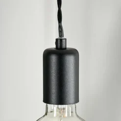 Suspension Lemone Noir, 1 lumière