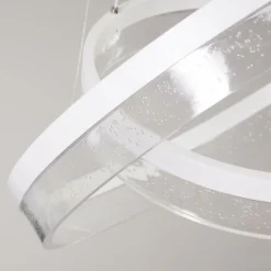 Suspension Lezha LED Blanc, 2 lumières