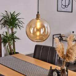 Suspension Lololo Laiton, 1 lumière