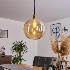Suspension Lololo Laiton, 1 lumière