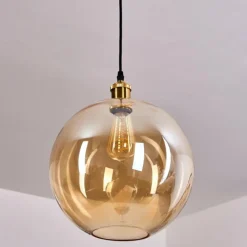 Suspension Lololo Laiton, 1 lumière