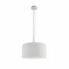 Suspension Luce-Design Gibus Blanc, 1 lumière