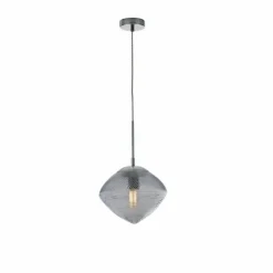Suspension Luce-Design Greenwich Chrome, 1 lumière