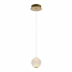 Suspension Lucide CINTRA LED Or, 1 lumière