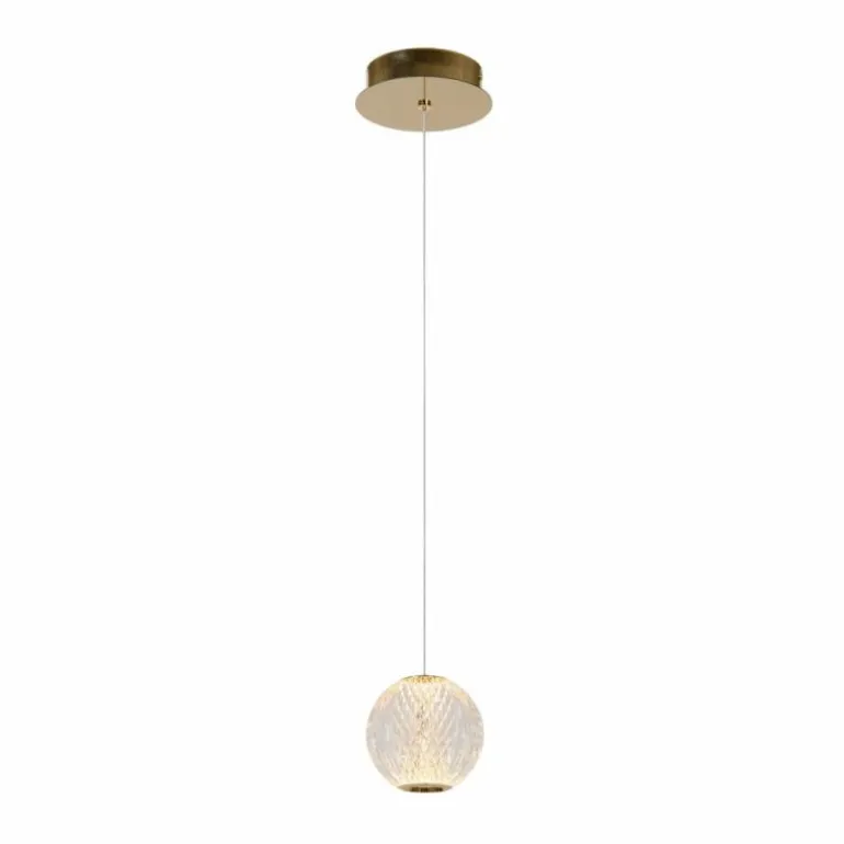 Suspension Lucide CINTRA LED Or, 1 lumière